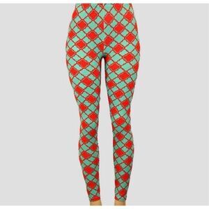 Brand New Womens Boutique Super Soft Moroccan Print Leggings - One Size